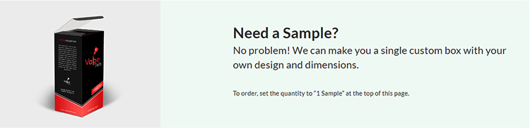 Custom Packaging Layout