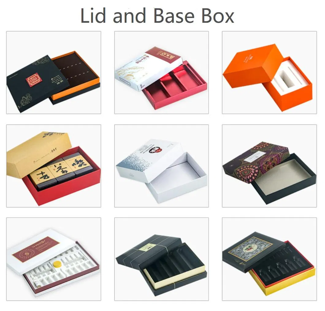 Custom Printed Luxury Paper Gift Box Rigid-Box Retail Packaging Paper Boxes