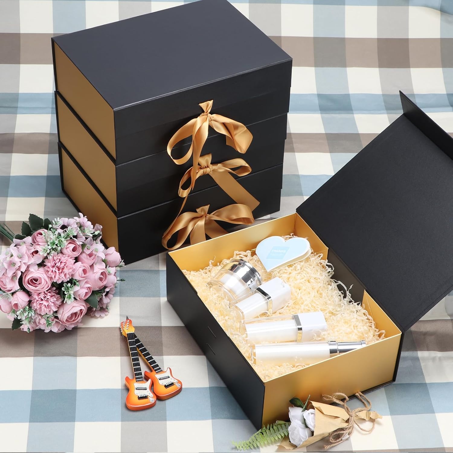 Custom Printed Logo Cardboard Box Packaging Luxury Recyclable Folding Magnet Packaging Gift Box Paper Magnetic Box