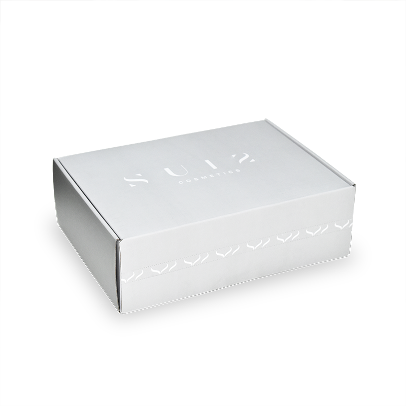 Custom Printing Packing Box Shipping Paper Boxes Clothing Corrugated Mailer Shipping Box Adhesive Tear Strip Packaging for Shoe