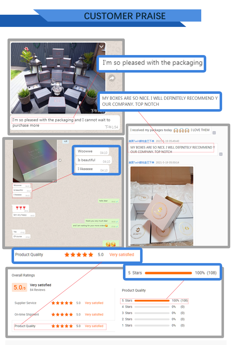 Positive Customer Reviews