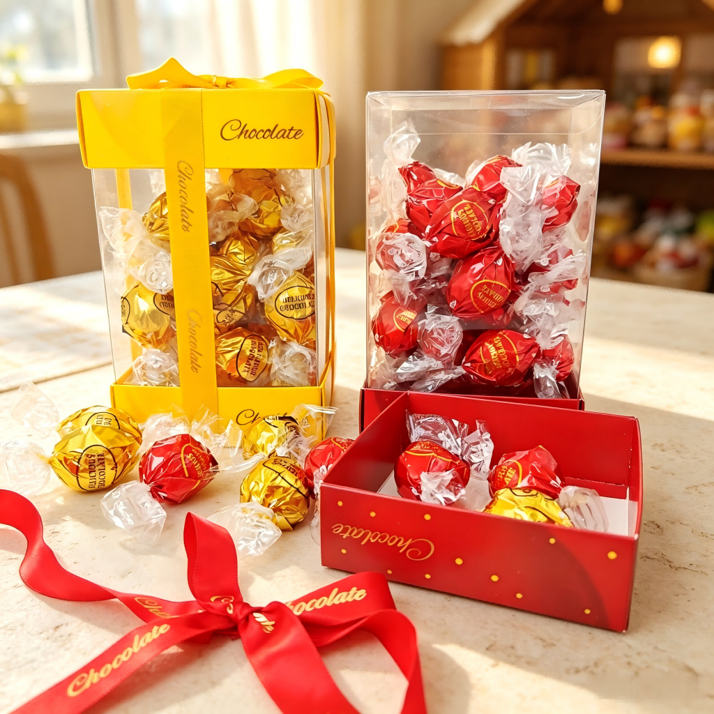 Gift Box Set of Chocolate Balls and Sweet Chocolate Birthday Gift Suitable for Gift Factory Production and Direct Sales