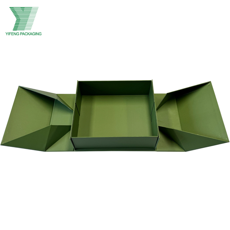 Eco Friendly Recycled Square Folding Clothing Packaging Box Custom Cosmetic Christmas Gift Paper Box