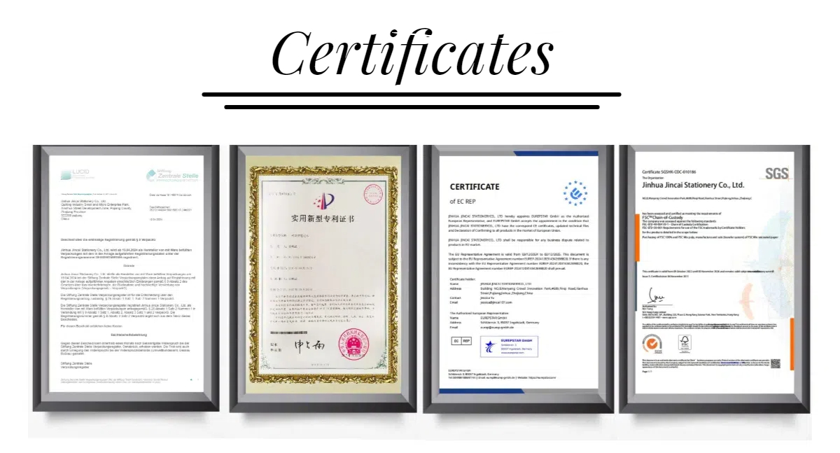 Quality Certifications