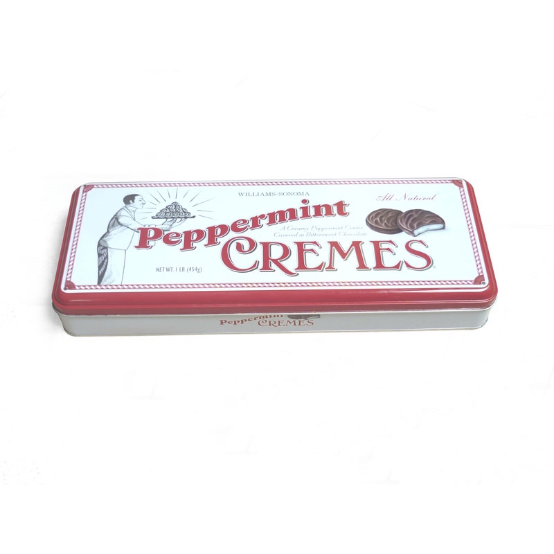 Chocolate pie tin box