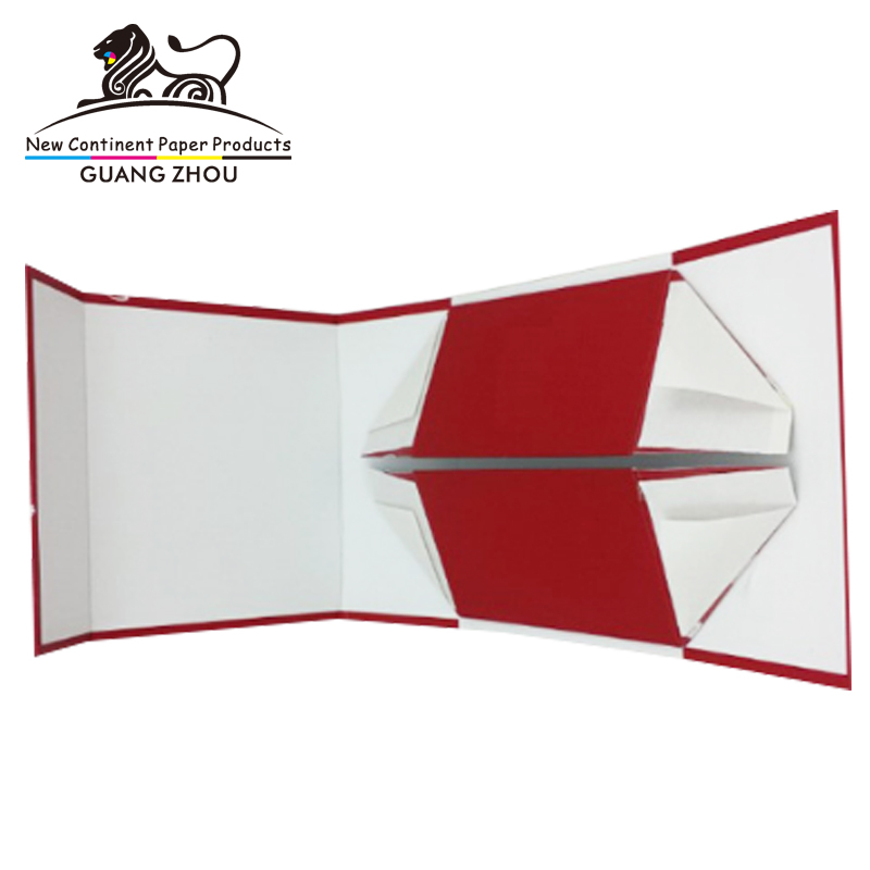 High End Foldable Christmas Gift Box Red New Year Hamper Box Christmas Gift Beautifully Wrapped Box