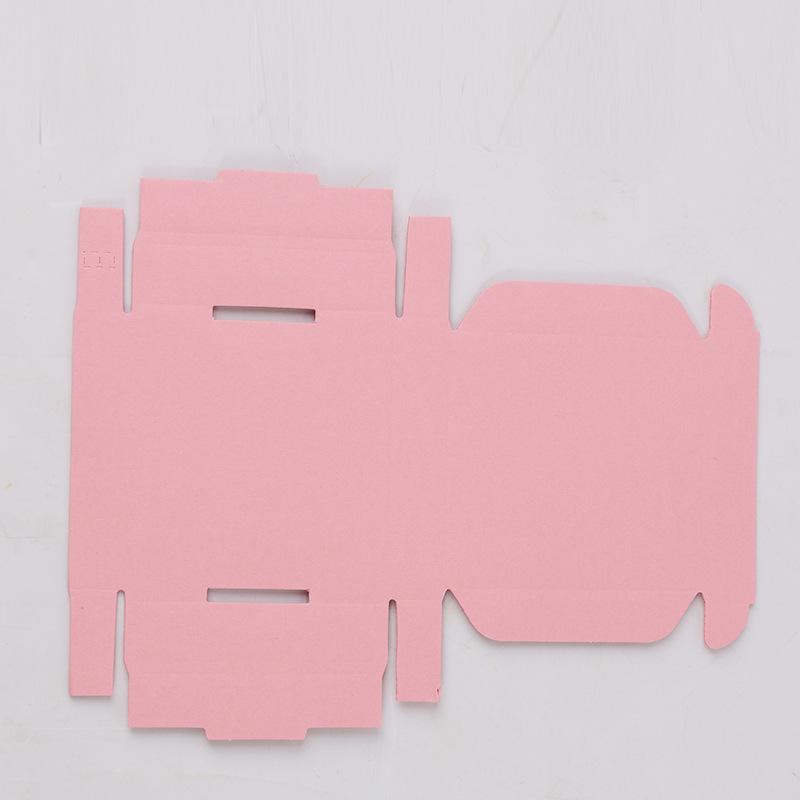 Wholesale Custom Printed Durable Corrugated Cardboard Shipping Boxes Pink Folding Gift Box for Gift Wrapping