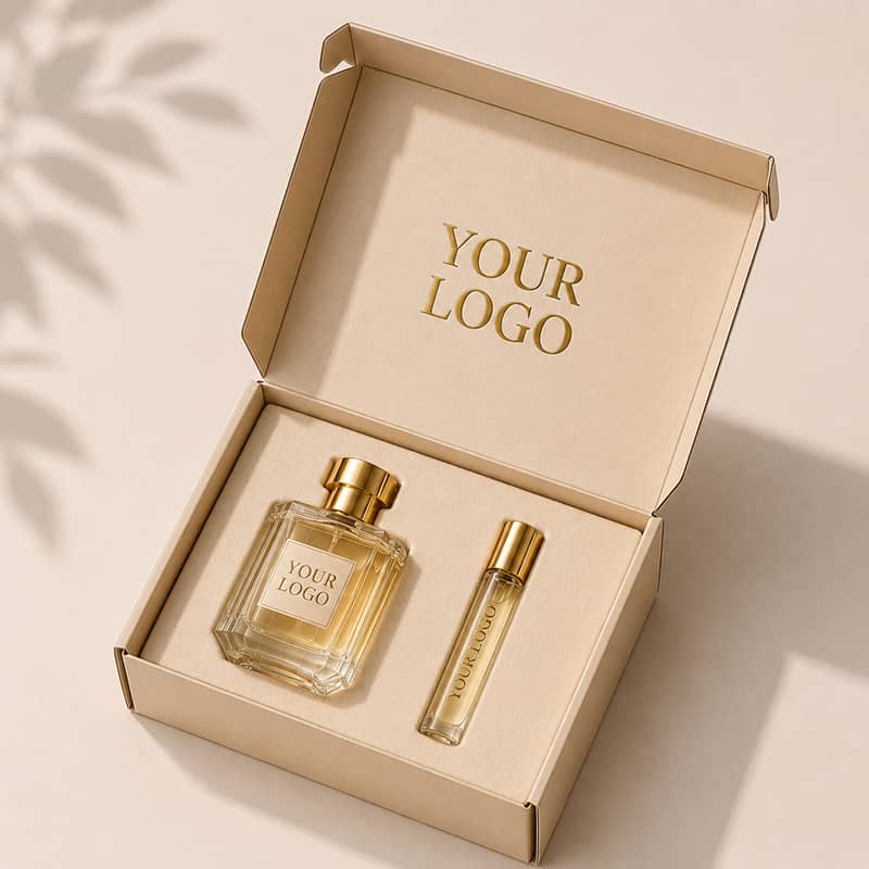 Custom Perfume Subscription Box Luxury Cosmetic Rigid Corrugated Cardboard Mailing Shipping Mailer Gift Box