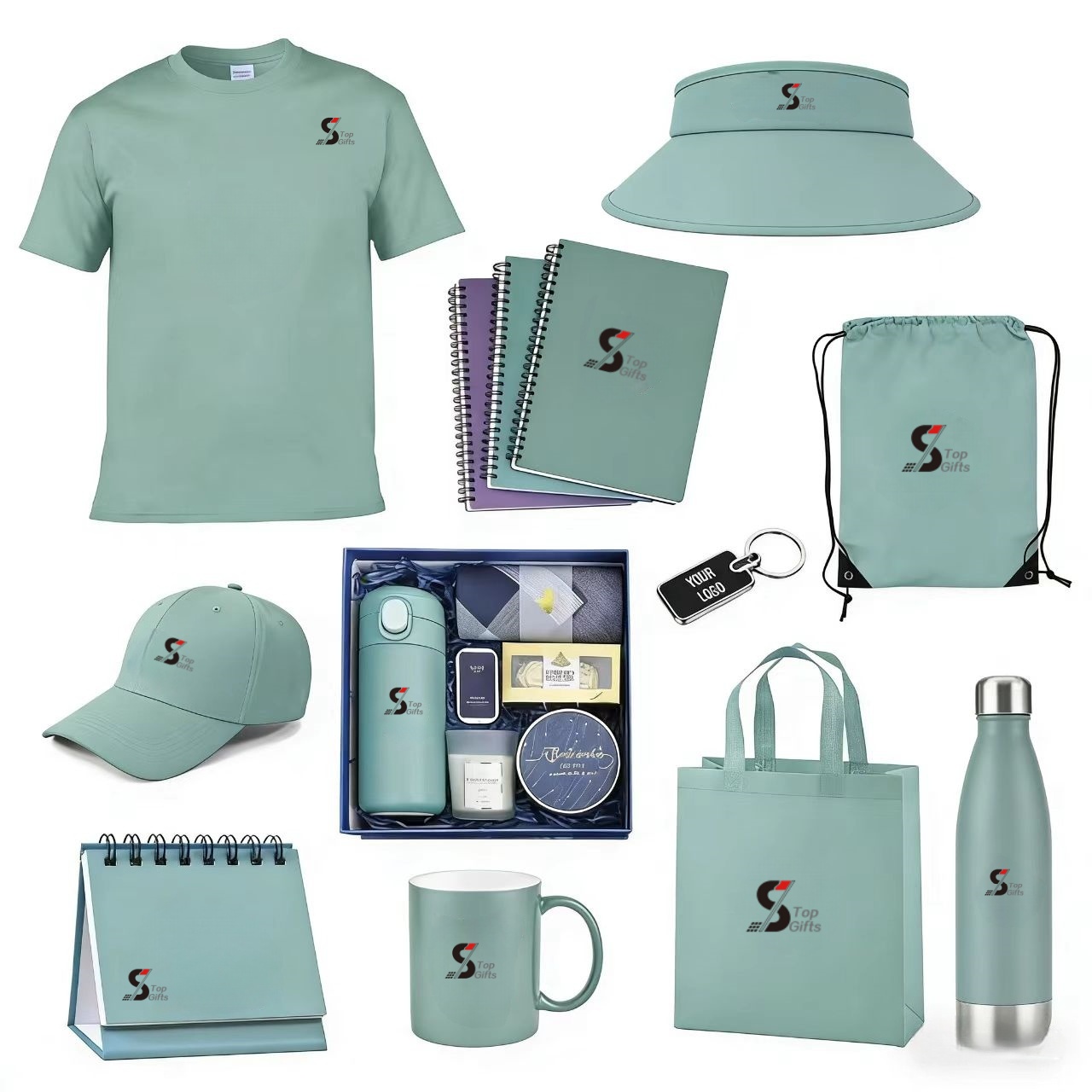 Custom Promotional Corporate Gifts Set;Bulk Business Gift Boxes with Logo,Customizable Gift Sets for Employee, One-Stop Solution