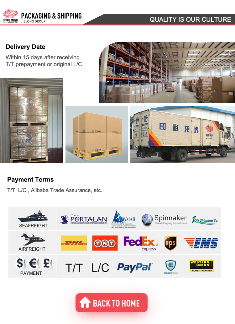 Packaging and Shipping