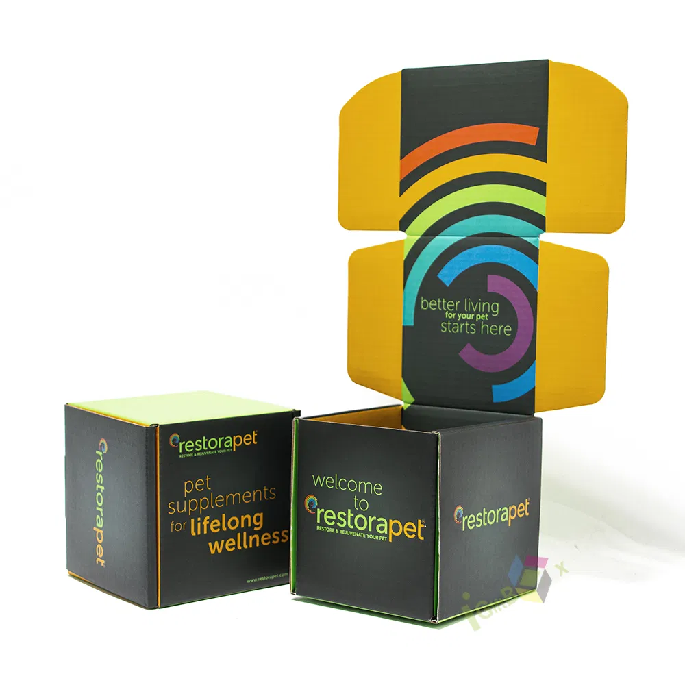 Customizable Luxury Square Pet Gift Packaging Box for Retail