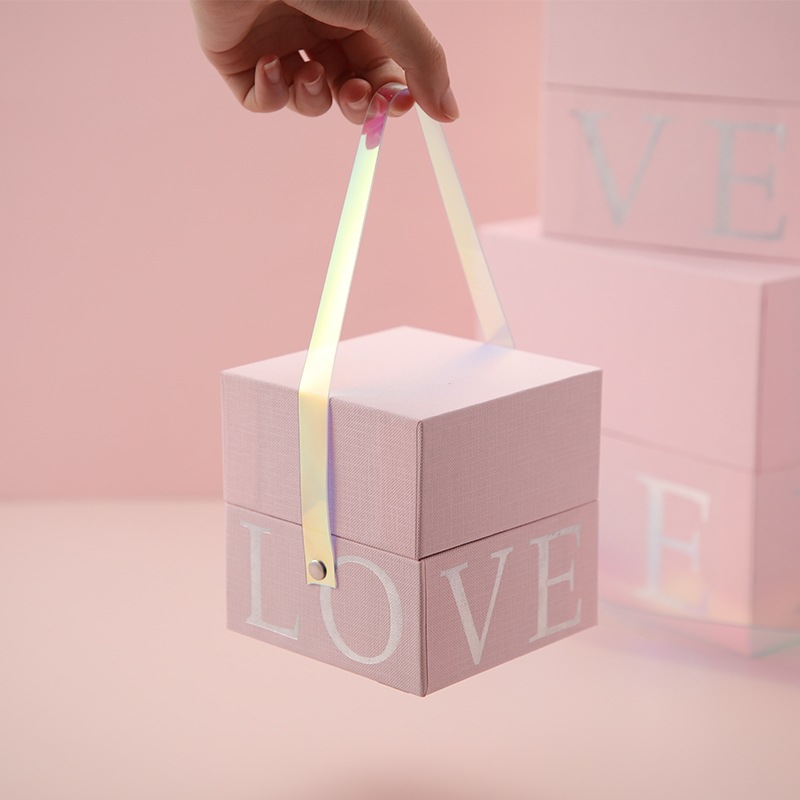 Customized High-end Gift Boxes Valentine's Day Gift Boxes Wholesale Luxury Gift Box With Handle
