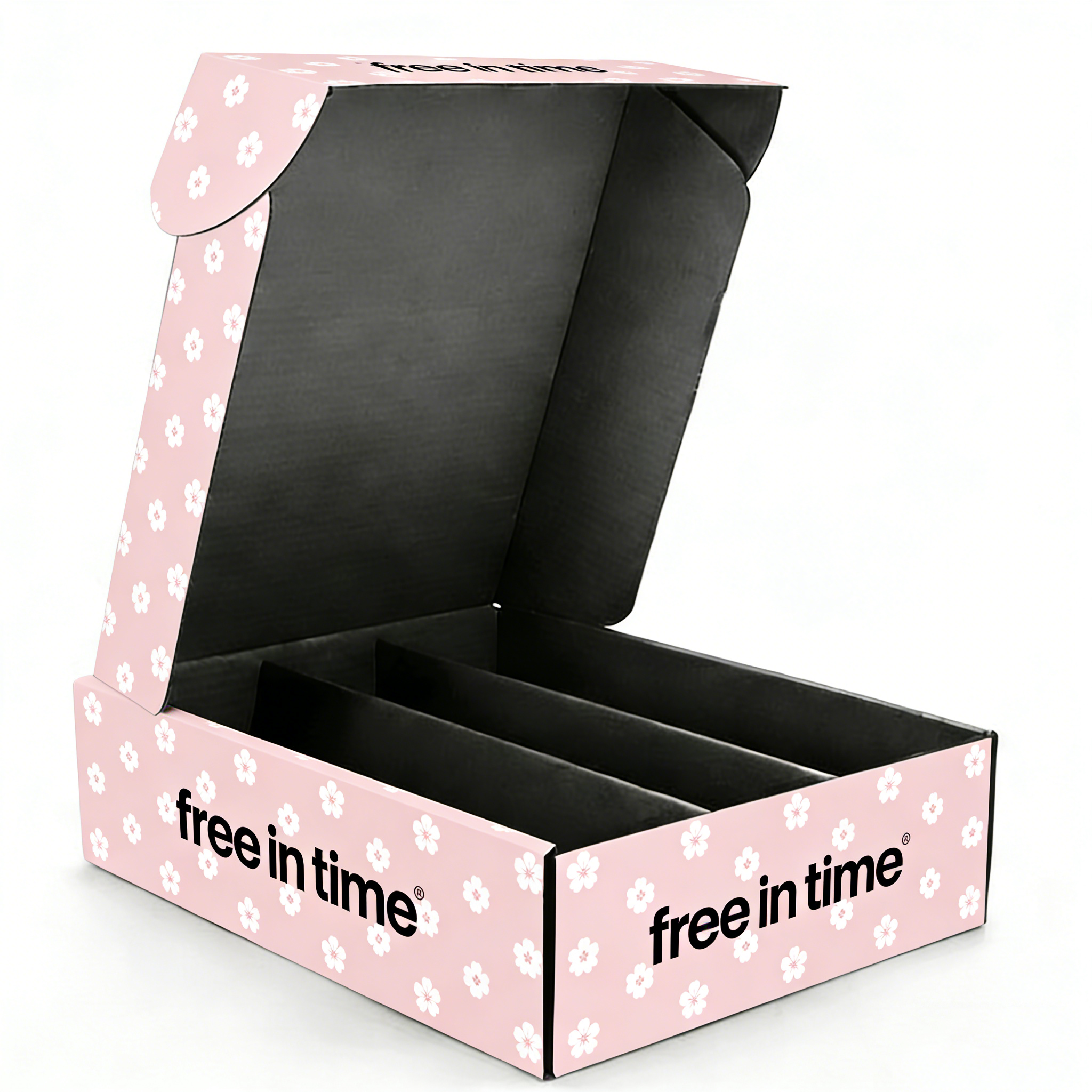 Custom Brand Reusable Corrugated 3 Bottles Brandy Vodka Wine Paper Box Wine Gift Box Packaging