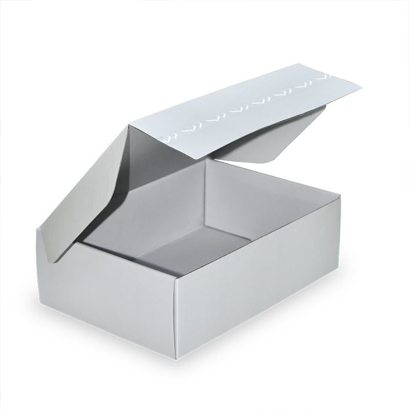 Custom Printing Packing Box Shipping Paper Boxes Clothing Corrugated Mailer Shipping Box Adhesive Tear Strip Packaging for Shoe