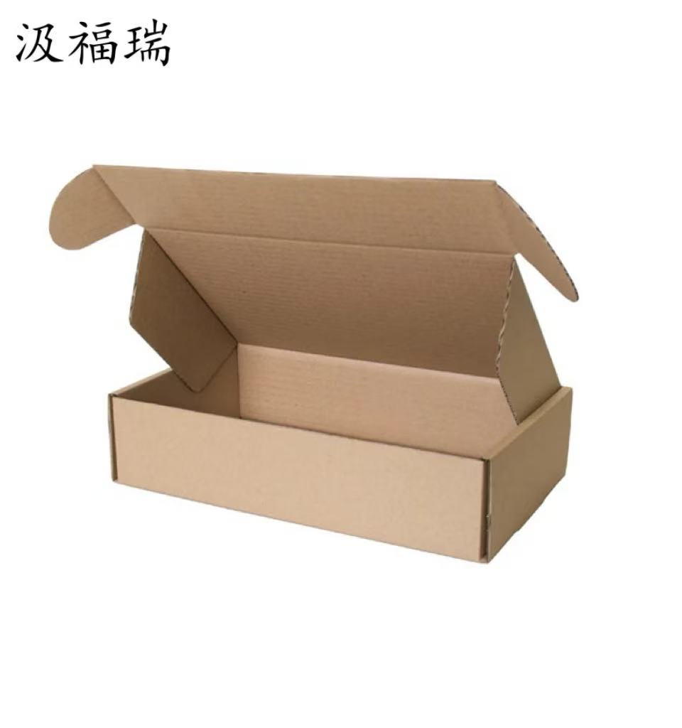 Environmentally Friendly Custom Printing Black Corrugated Cardboard Box Clothing Packaging Gift Box