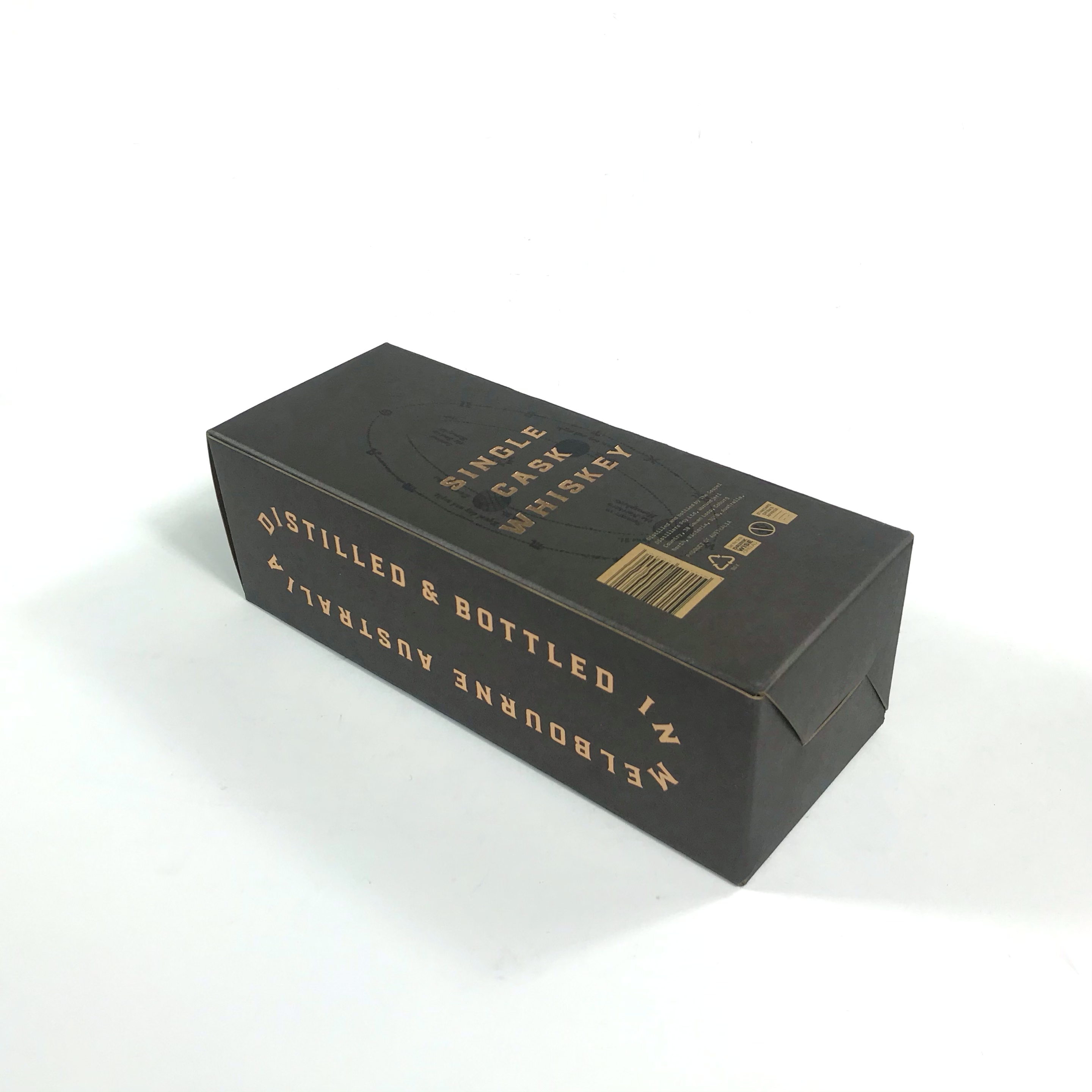 Durable Wedding Gift Invitation Card Boxes Hair Care Paper Cardboard Gift Box with Mental Handle
