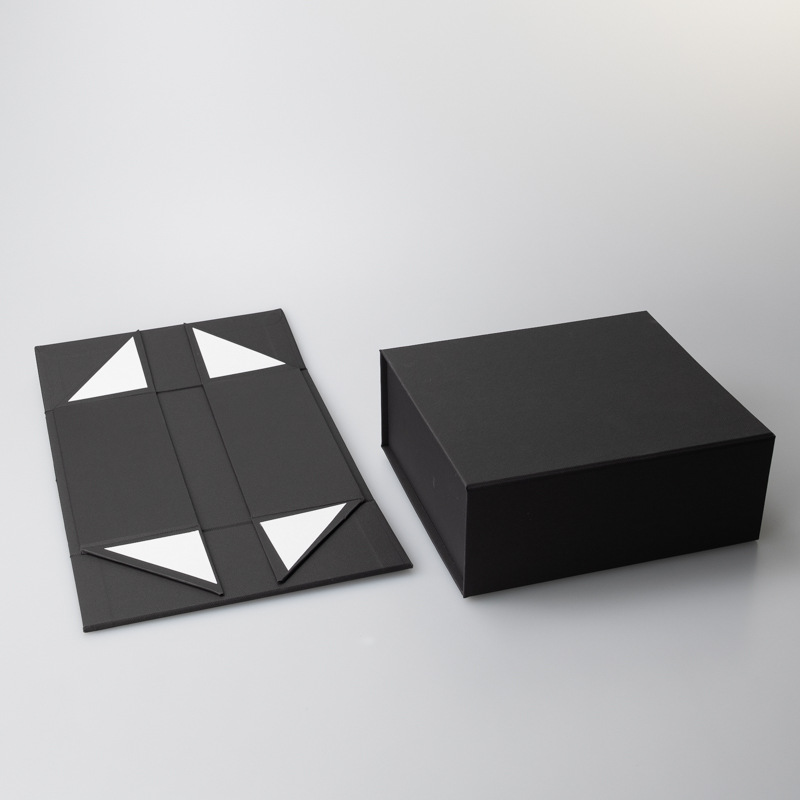 Lipack Custom Luxury Folding Magnetic Gift Box Paper Foldable Magnet Rigid Cardboard Packaging Box Clothing Shoe Paper Box