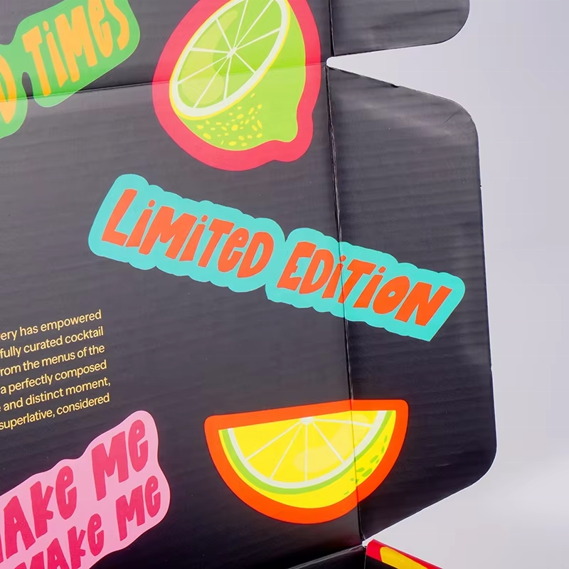 Custom Logo Printed Hard Foldable Corrugated Packaging Box Gift Shoes Clothing Shipping Paper Packaging Boxes