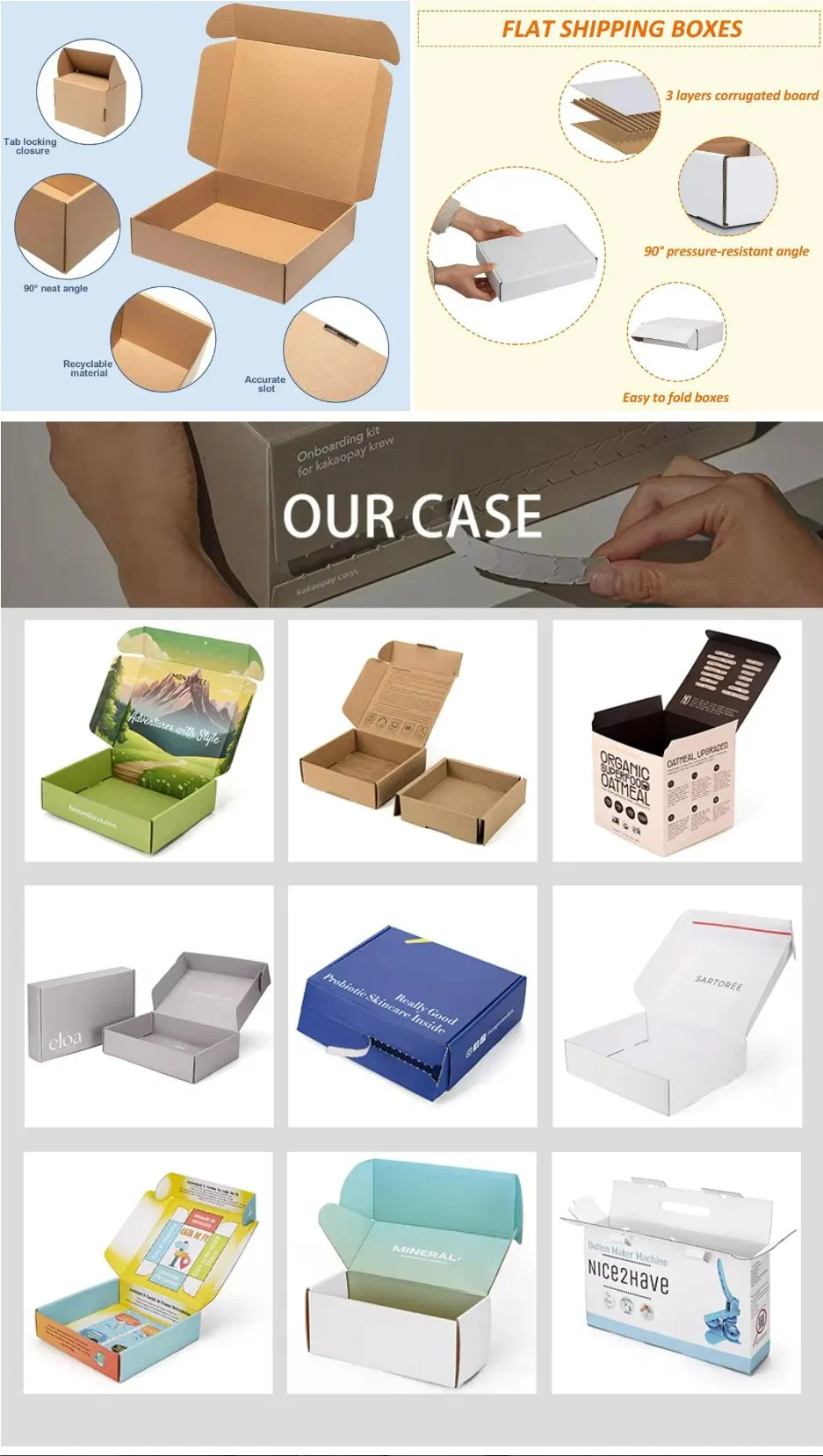 Packaging Box Custom Options