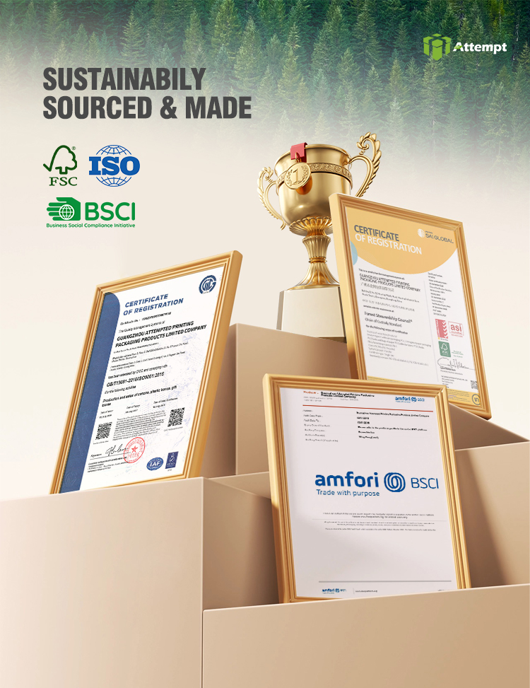 FSC BSCI Quality Certificates 1