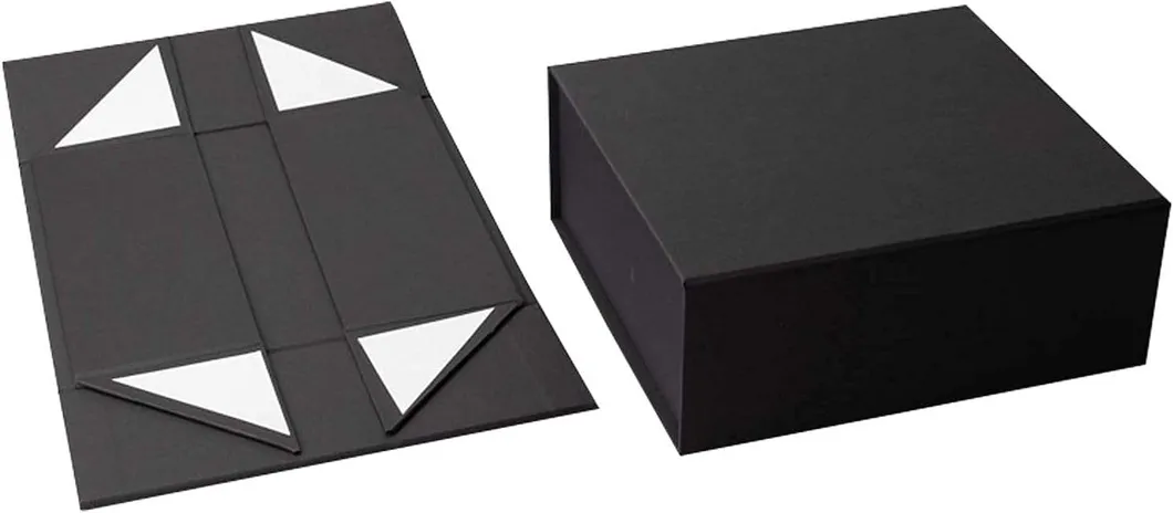 Custom Luxury Magnet White Collapsible Storage Present Wedding Christmas Birthday Gift Packaging Box