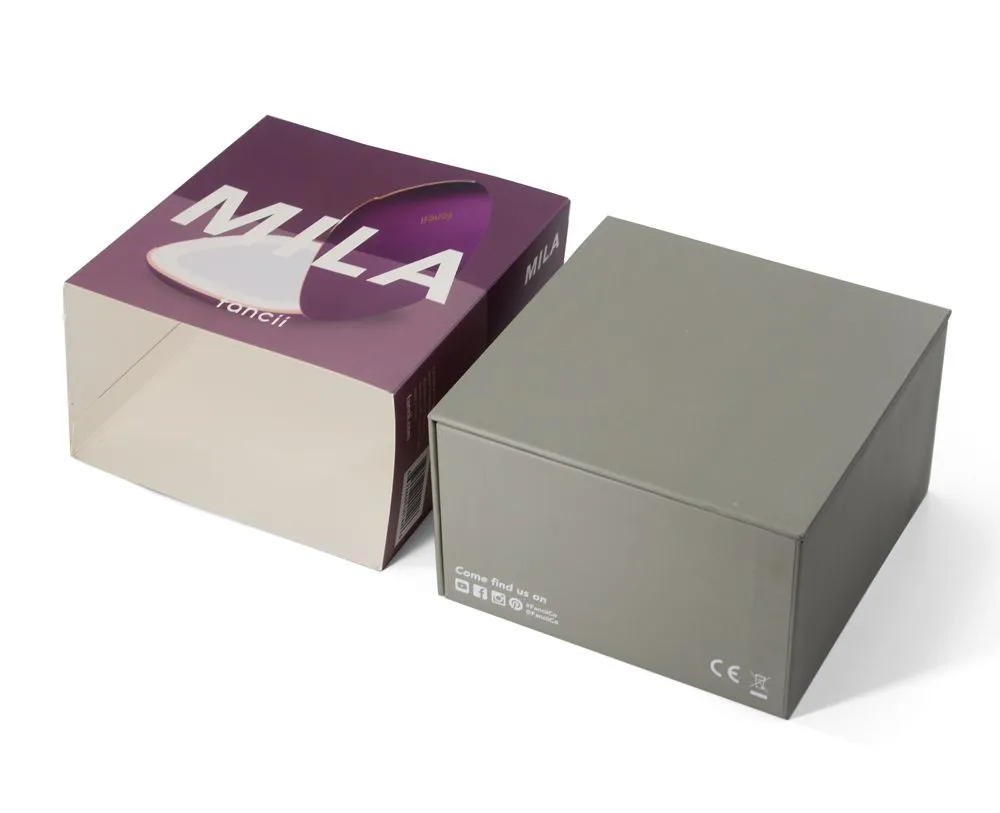 Compact Mirror Paper Box Design Details