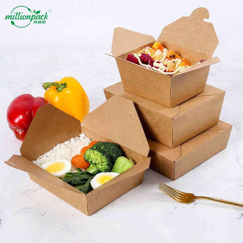 Custom Printed Foldable Kraft Paper Box with Lid for Gift Retail Packaging