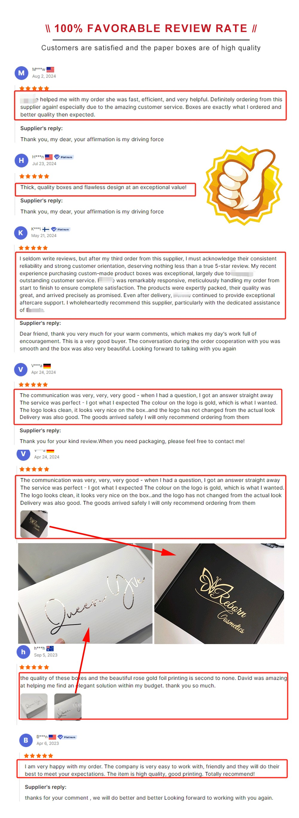 Customer Feedback