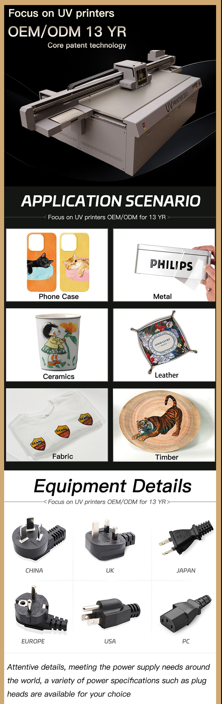 2513 Large UV Printing Machine Crystal logo Gift Box Leather Mobile Phone case Acrylic Relief UV Inkjet Printing Machine