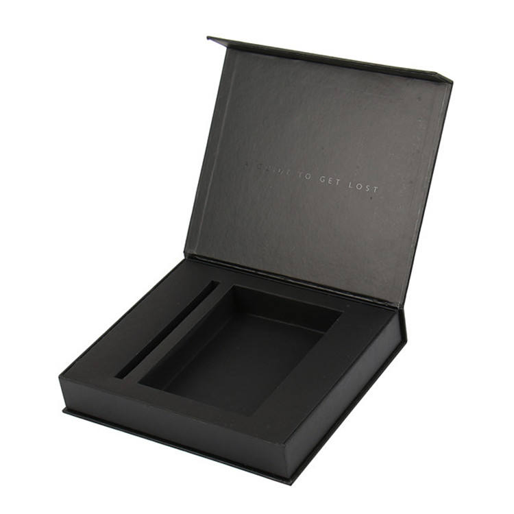 Photo Presentation Packaging Magnetic Closure Clamshell Gift Paper Box