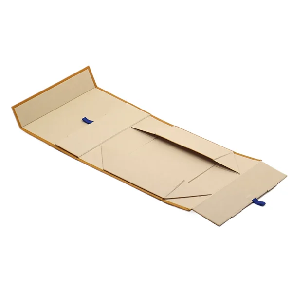 Custom Logo Printing Eco-Friendly Art Paper Sturdy Corrugated Box with Embossing for Corporate Gifts Product Presentation