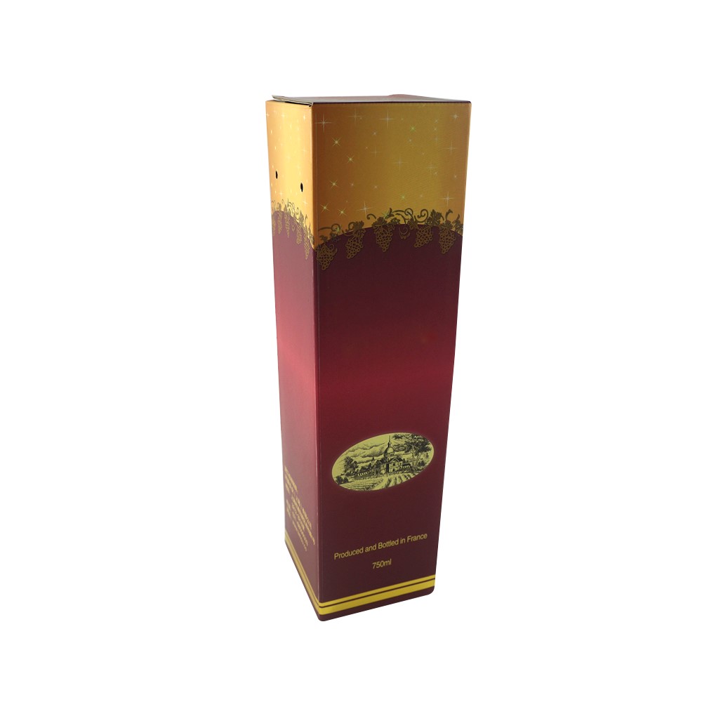 Custom Corrugated Wine Bottle Gift Box