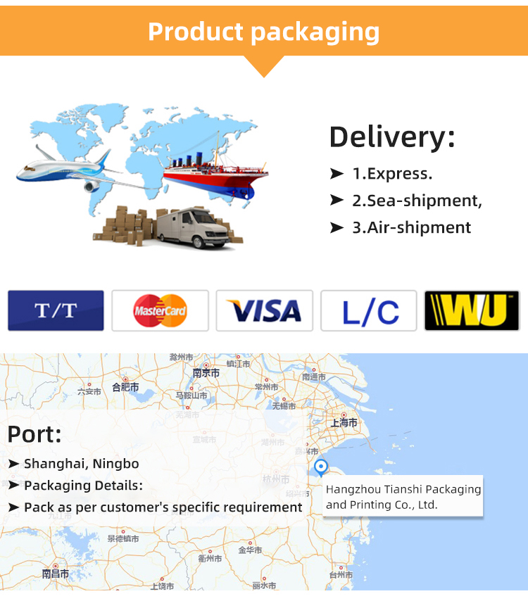 Packaging and Shipping Detail