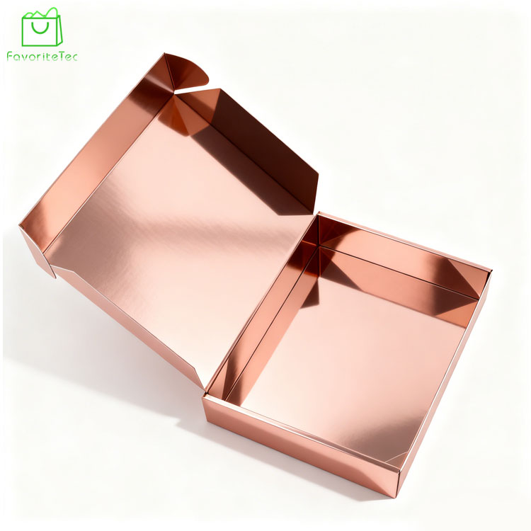 Custom Printed Pink Mailer Box With Logo Corrugated Shipping Packaging Boxes For Gift Cosmetic