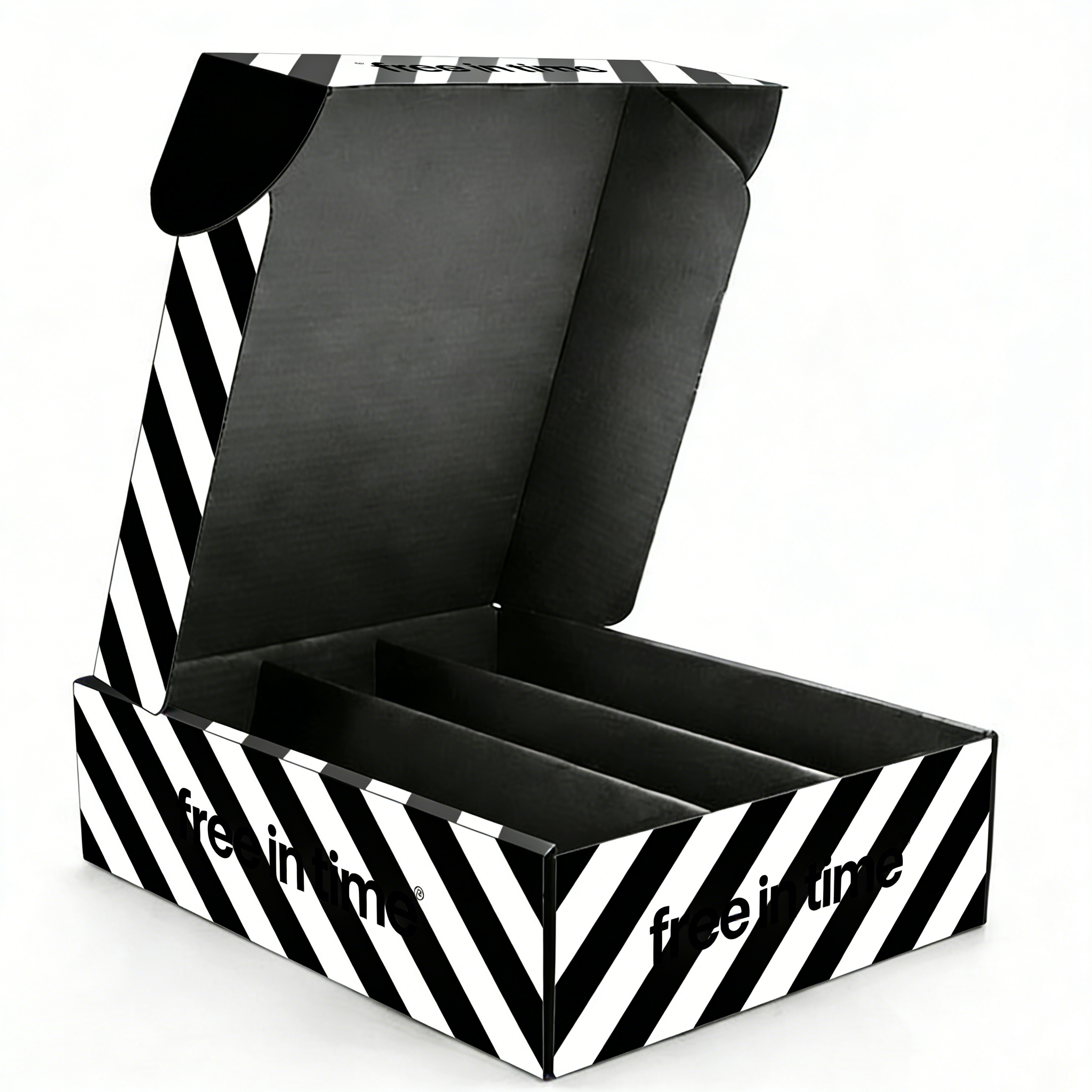Custom Brand Reusable Corrugated 3 Bottles Brandy Vodka Wine Paper Box Wine Gift Box Packaging
