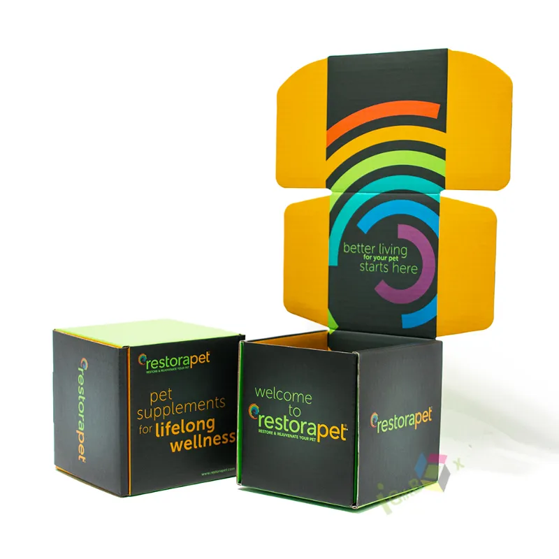 Customizable Luxury Square Pet Gift Packaging Box for Retail