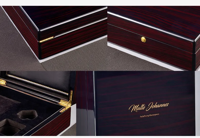 Wholesale Luxury Magnetic Closure Gift Box Clothing Packaging Empty Magnet Matte Black Rigid Paper Boxes with Handle Recyclable