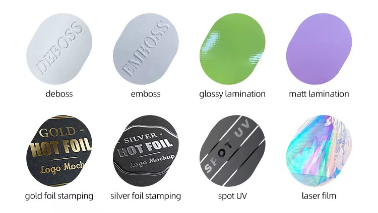 Special print finishes to highlight brand