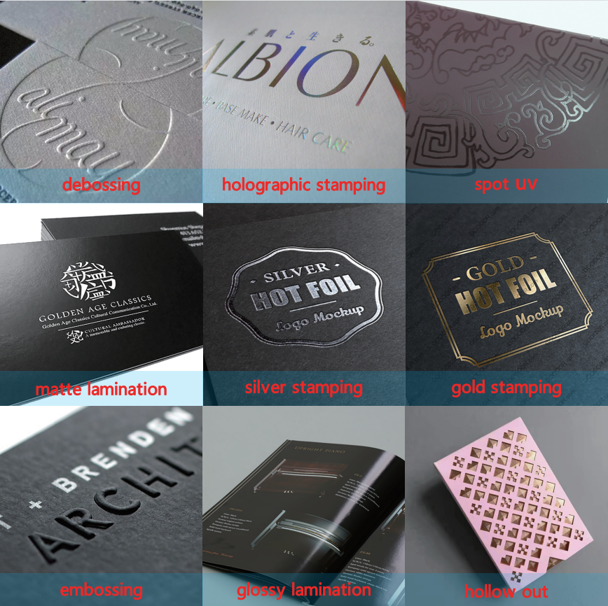 Surface finishing styles