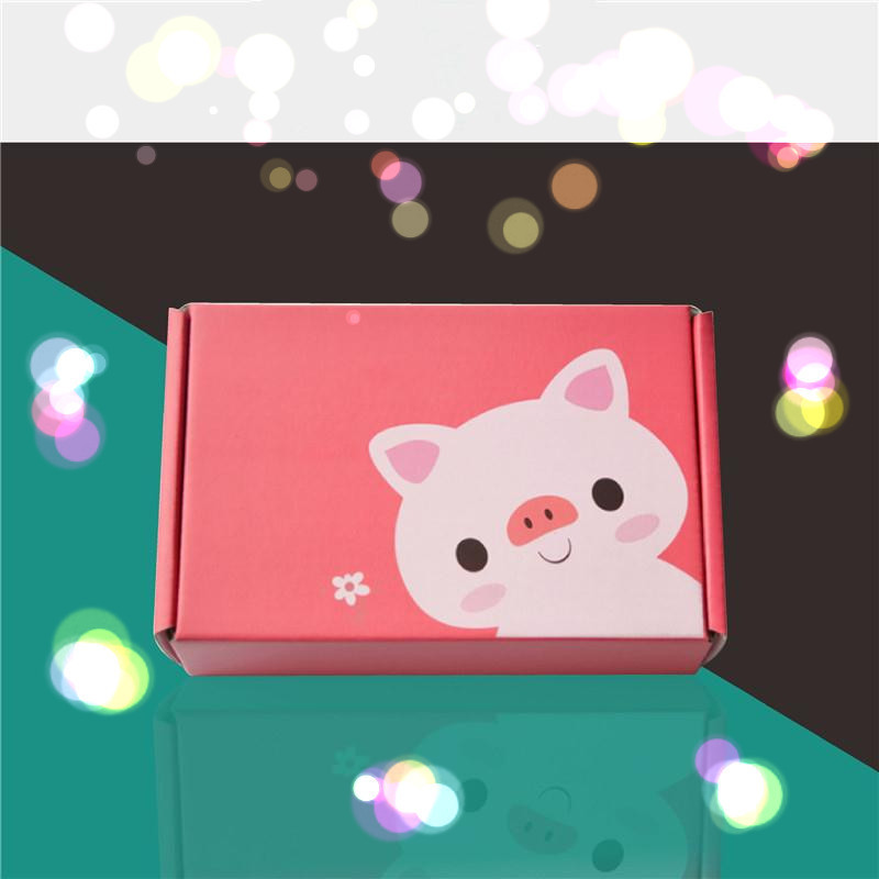 Colorful Cute Cartoon Pattern Gift Box Premium Exquisite Packaging Box for Holiday and Birthday Gift Giving
