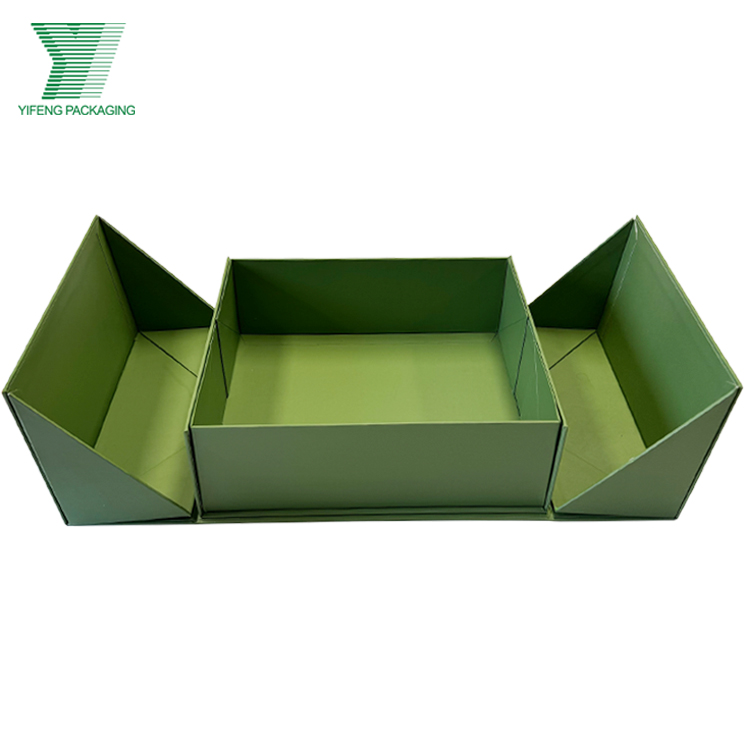 Eco Friendly Recycled Square Folding Clothing Packaging Box Custom Cosmetic Christmas Gift Paper Box