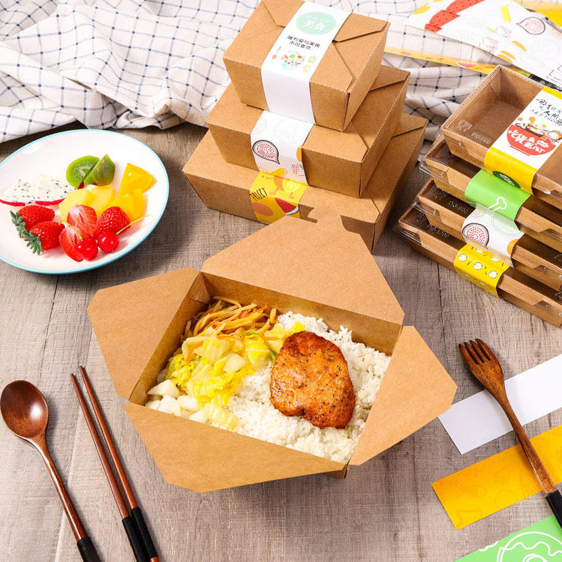 Custom Printed Foldable Kraft Paper Box with Lid for Gift Retail Packaging