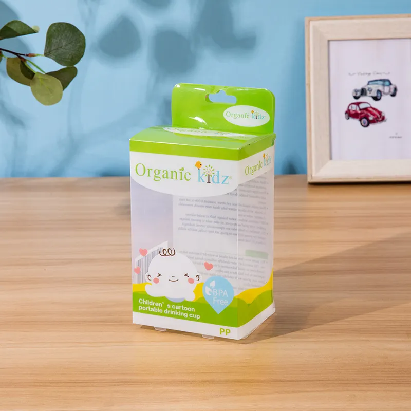 Custom Transparent Folding PVC Gift Packaging Box 3