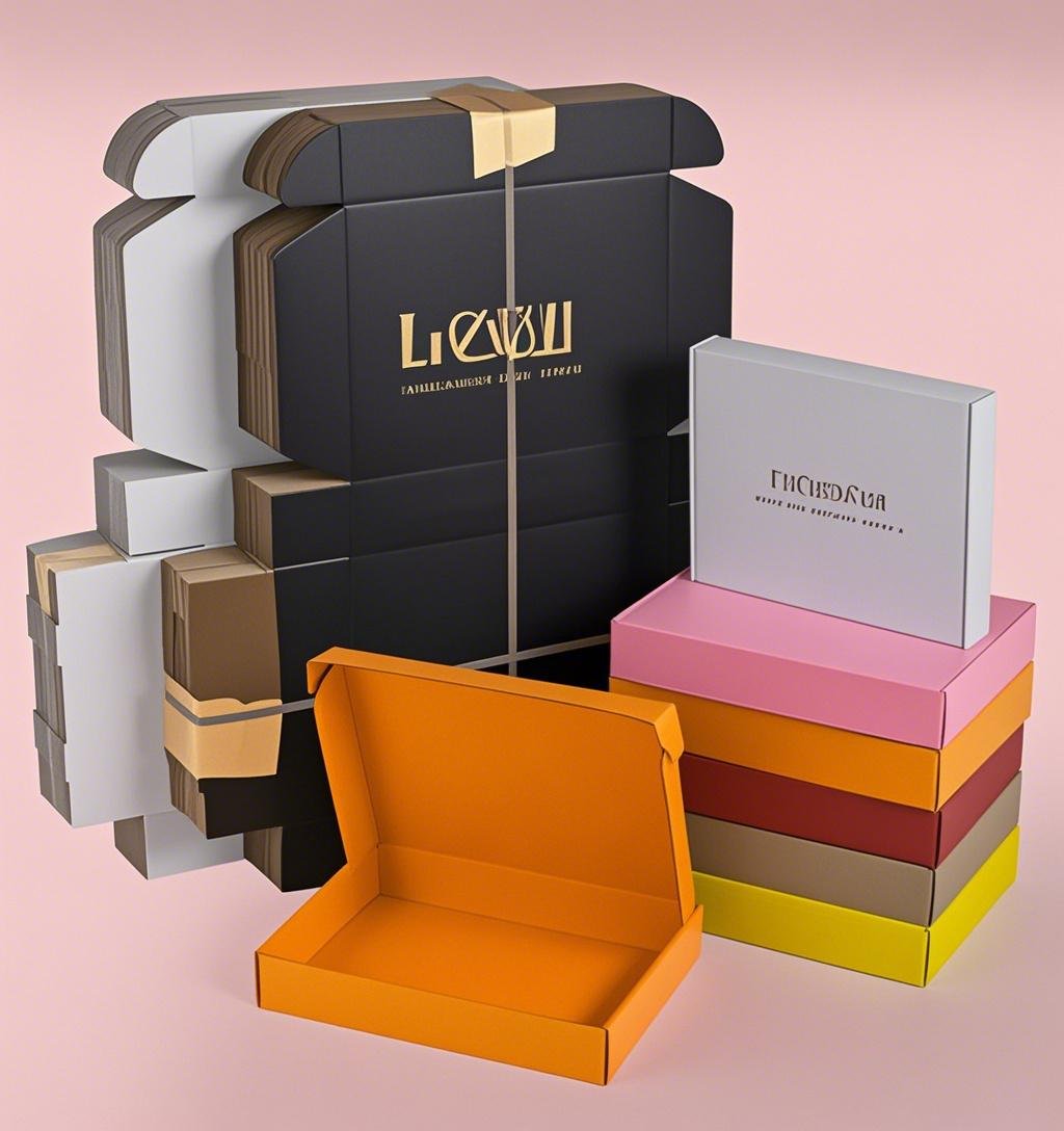 Embossed Corrugated Mailer Box Elegant Mailing Box For High-End Brands