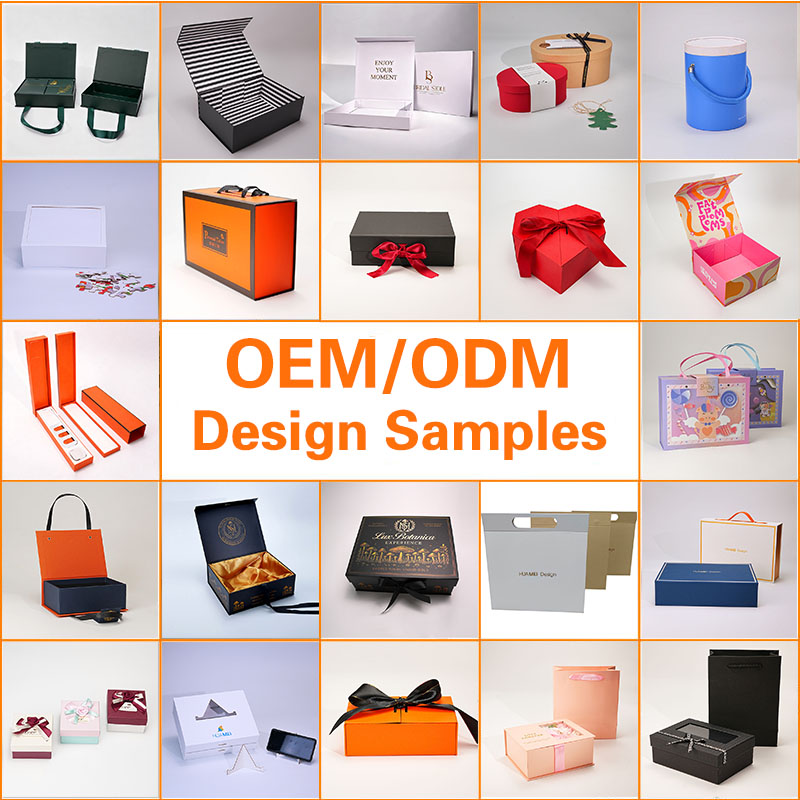 Large Capacity Custom Cosmetics Clothing Magnetic Gift Box Packaging With Ribbon Handle For Supplier Wholesale