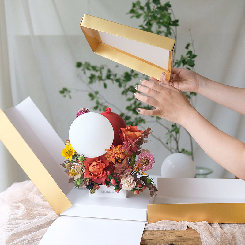 Custom Ecofriendly Card Holiday Christmas Birthday Surprise Cake Explosion Gift Boxes