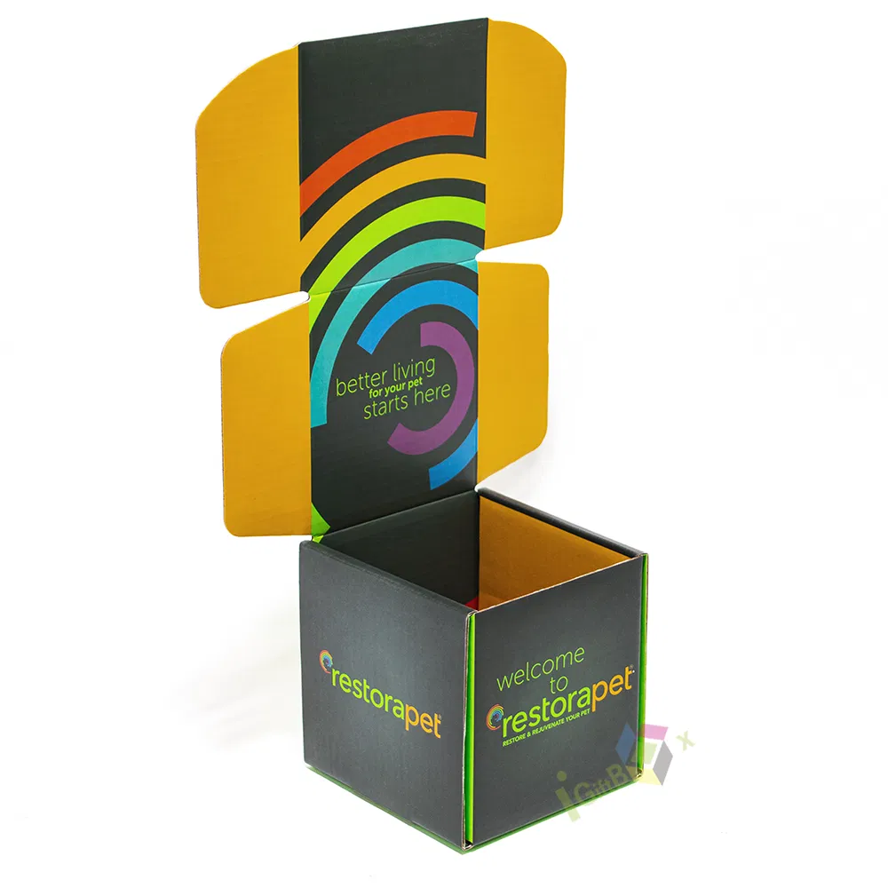 Customizable Luxury Square Pet Gift Packaging Box for Retail