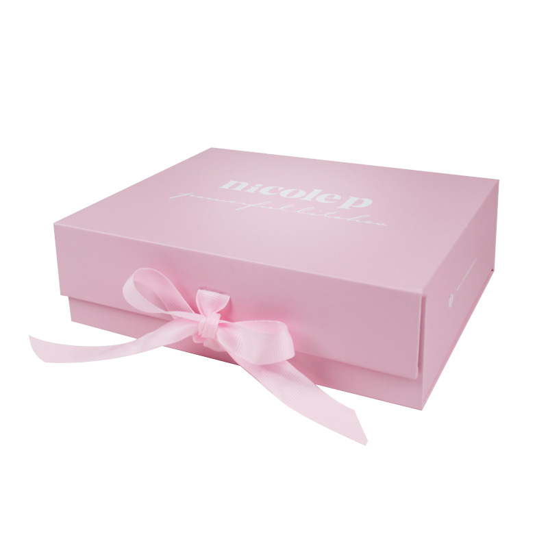 Size Foldable Gift Boxes Perfume Jewelry Pink Gift Box Makeup Sets Cosmetics Box