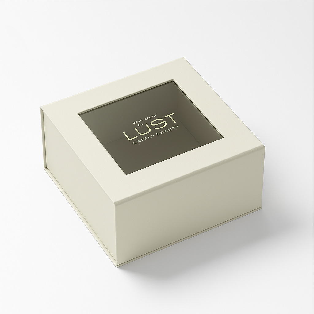 Custom Luxury Gift Box Packaging Unique Paper Boxes for Luxury Gifts with PET/PVC Window Magnetic Closure Box