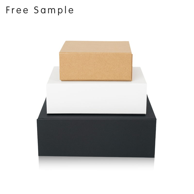 Lipack Custom Luxury Folding Magnetic Gift Box Paper Foldable Magnet Rigid Cardboard Packaging Box Clothing Shoe Paper Box